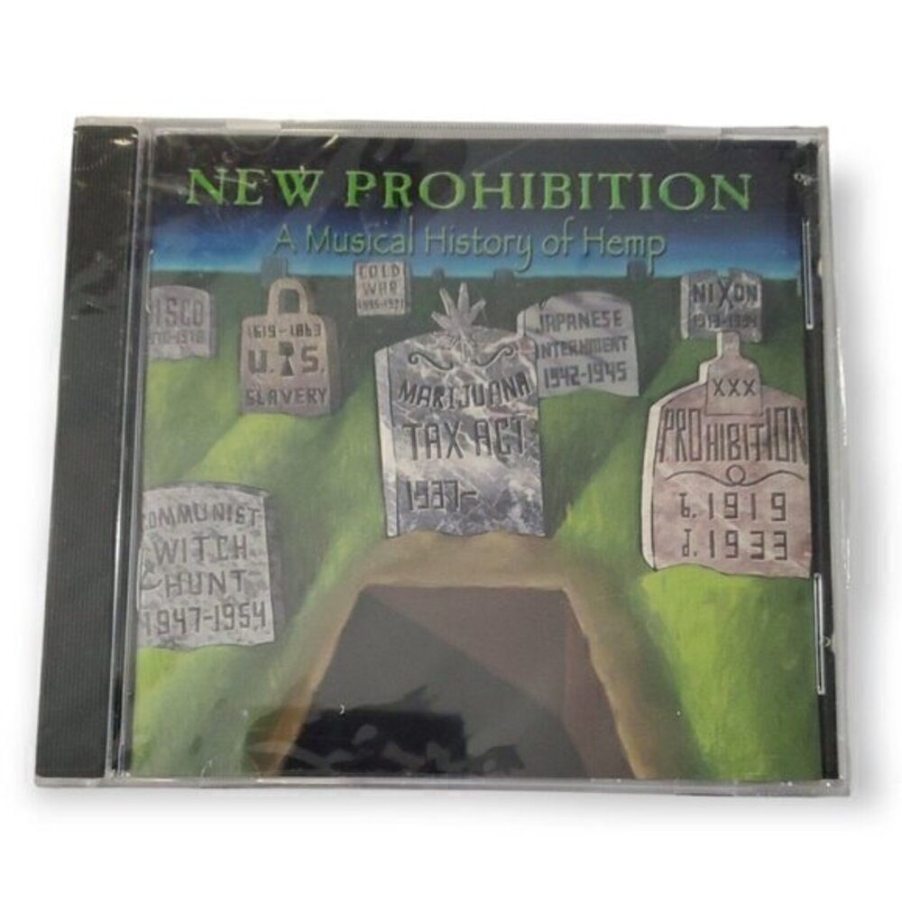 NEW PROHIBITION - A‎ MUSICAL HISTORY OF HEMP - VARIOUS ARTISTS [2000 CD]
